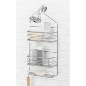 Wholesale - 2.5 TIER POWDERED NICKEL COLEBROOK SHOWER CADDY C/P 12, UPC: 038861707882